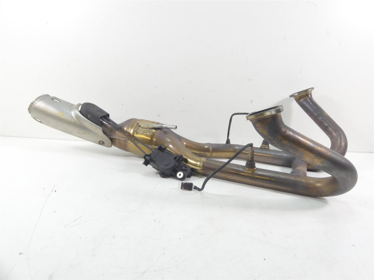 2017 BMW R1200GS GSW K50 Polished Exhaust Header Pipe & Servo Motor 18518555261 {{ shop.shopifyCountryName }} - Mototech271