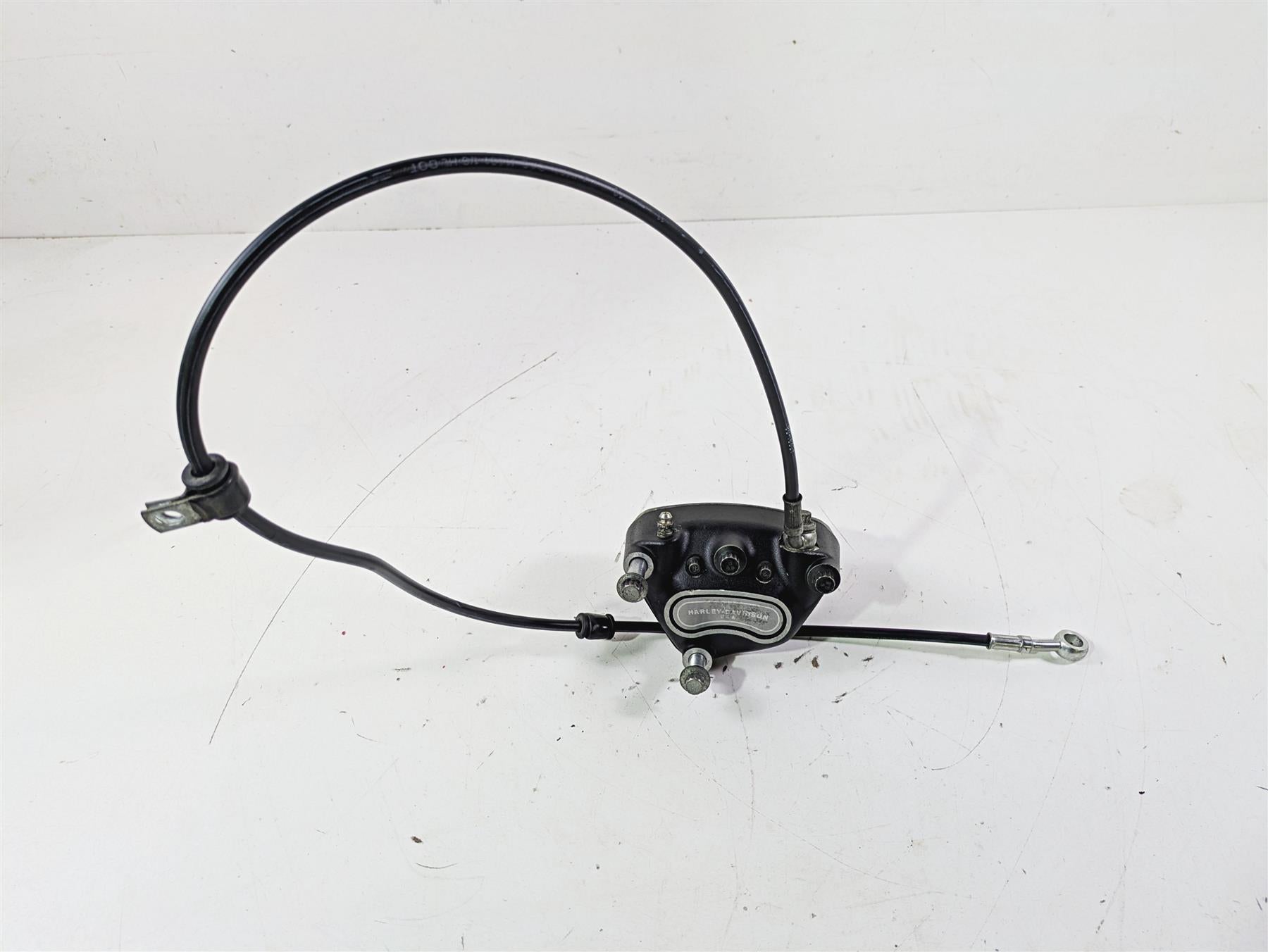 2011 Harley FXDC Dyna Super Glide Front Brake Caliper & Line 44046-08