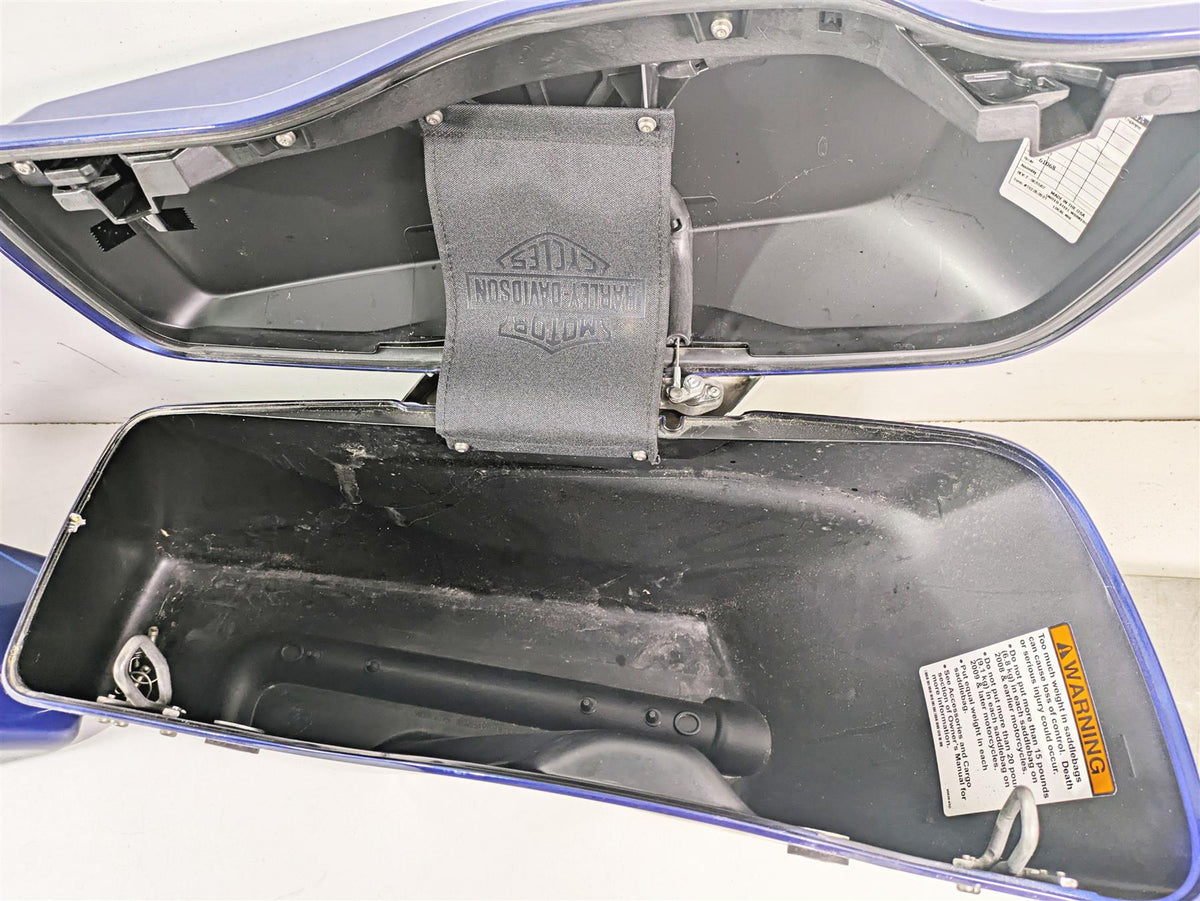 2015 Harley Touring FLHTKL Electra Glide Right Left Saddlebag Set + Key 90200412 {{ shop.shopifyCountryName }} - Mototech271