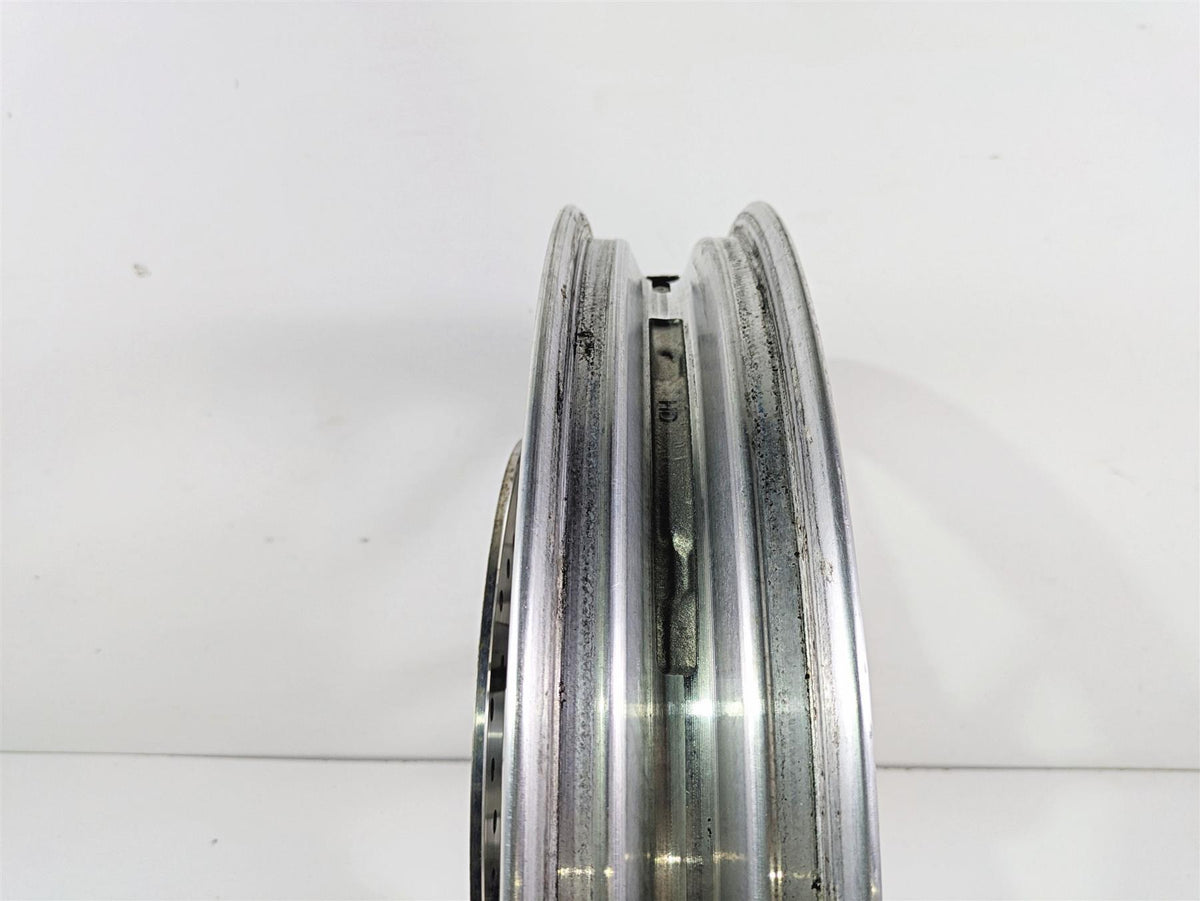 2009 Harley FXDC Dyna Super Glide Straight 19x2.5 Front Wheel Mag Rim 43655-08 {{ shop.shopifyCountryName }} - Mototech271