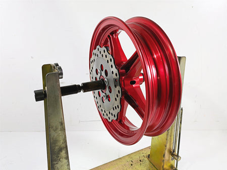 2021 Kawasaki Z125 Pro Straight Red Front Rear Wheel Rim Set 41073-0674-63D {{ shop.shopifyCountryName }} - Mototech271