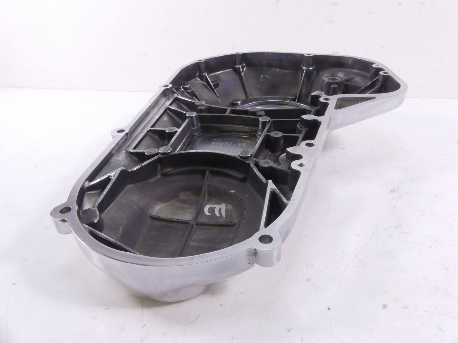 2000 Harley Touring FLHTCI Electra Glide Outer Primary Drive Cover 60672-98 {{ shop.shopifyCountryName }} - Mototech271