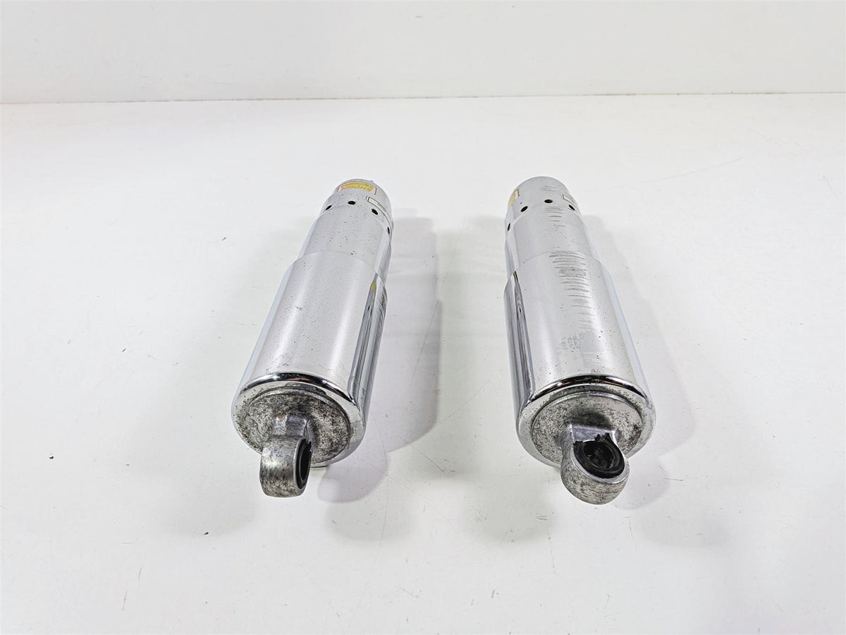 2000 Honda GL1500 Valkyrie Interstate Rear Shrome Showa Shock Damper Set 52400-Mototech271