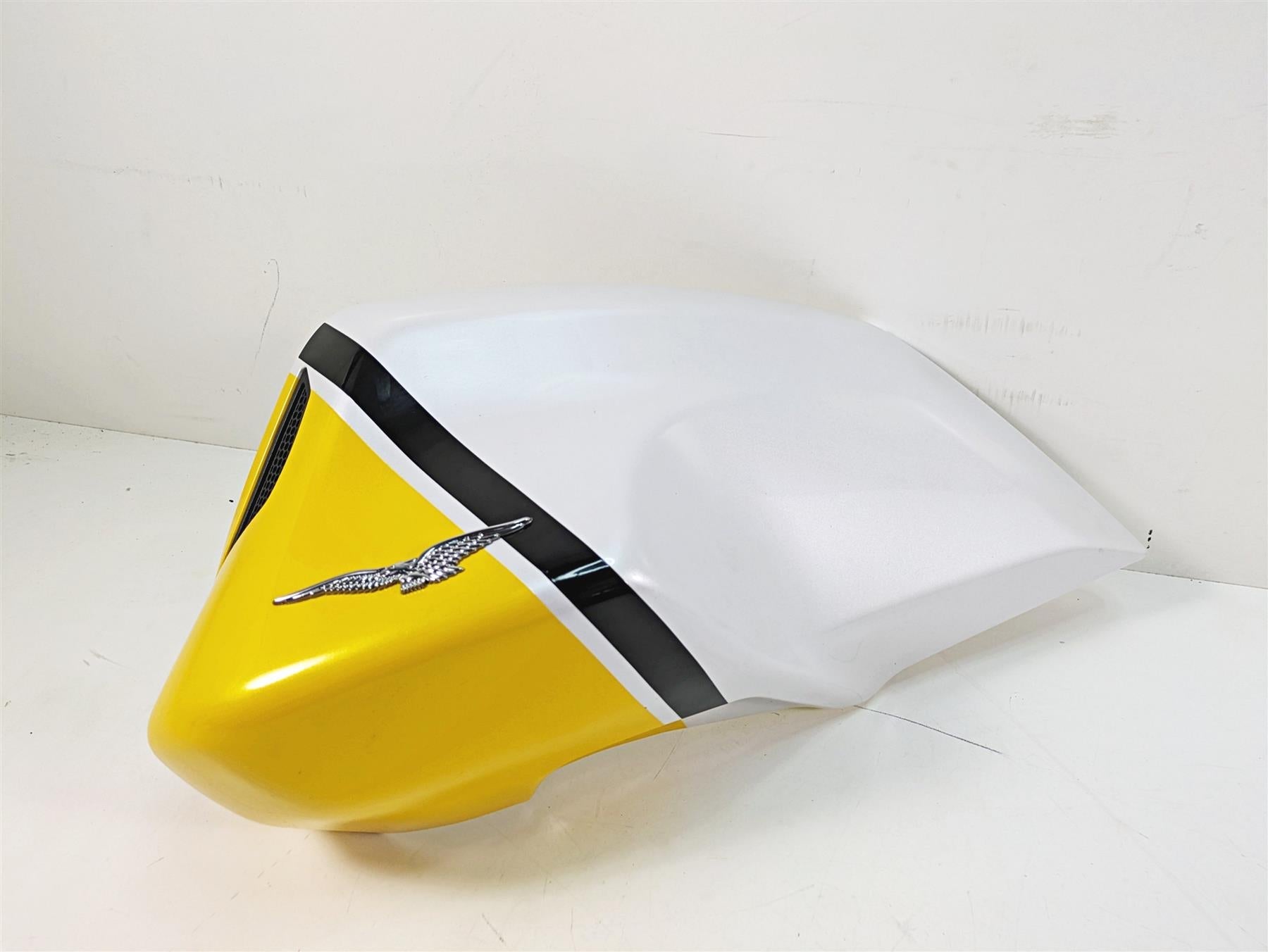 2020 Moto Guzzi V85 TT Adventure Left Tank Cover Yellow Sahara 