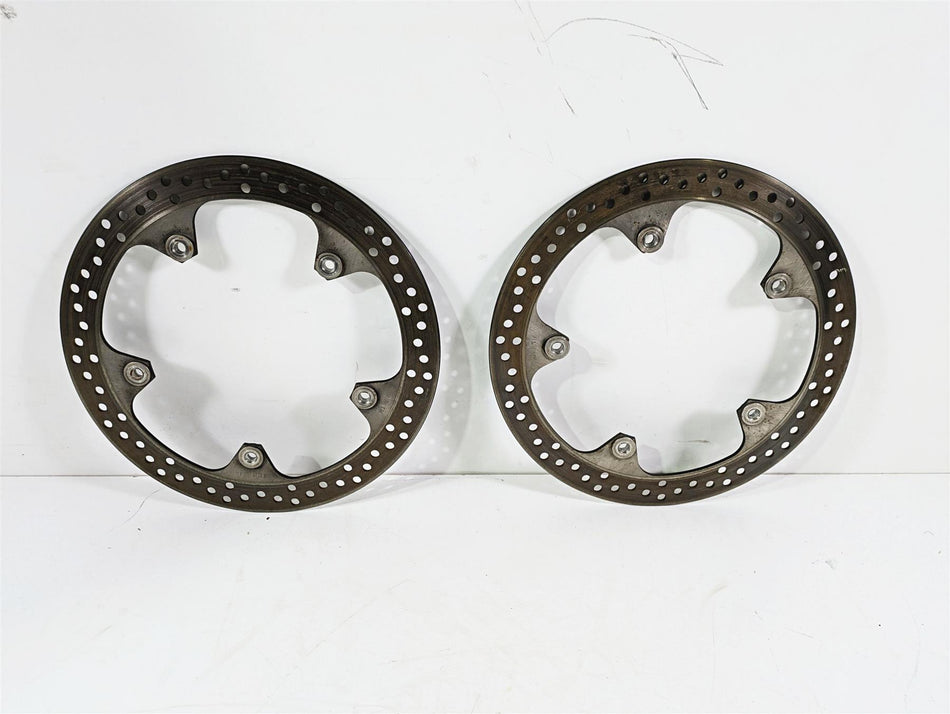 2012 BMW R1200R K27 Front Brake Disc Rotor Set 34117701459 {{ shop.shopifyCountryName }} - Mototech271