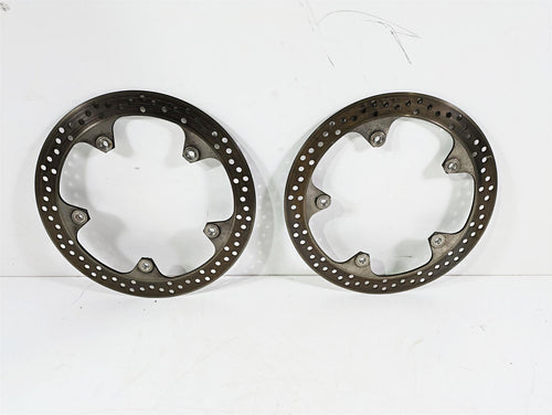 2012 BMW R1200R K27 Front Brake Disc Rotor Set 34117701459 | Mototech271