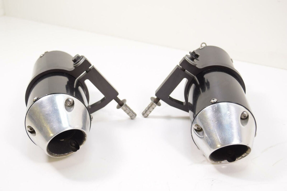 2008 Aprilia RSV2 RSV1000 R Aftermarket Exhaust Pipe Muffler Can Silencer Set {{ shop.shopifyCountryName }} - Mototech271
