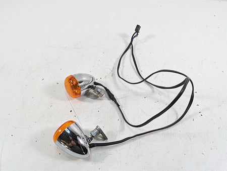 2006 Harley FLSTI Softail Heritage Front Blinker Turn Signal Set - Read 68972-00 {{ shop.shopifyCountryName }} - Mototech271