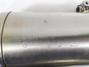 2017 BMW F800GS Adv K75 Exhaust Pipe Muffler Lafranconi 18518555688