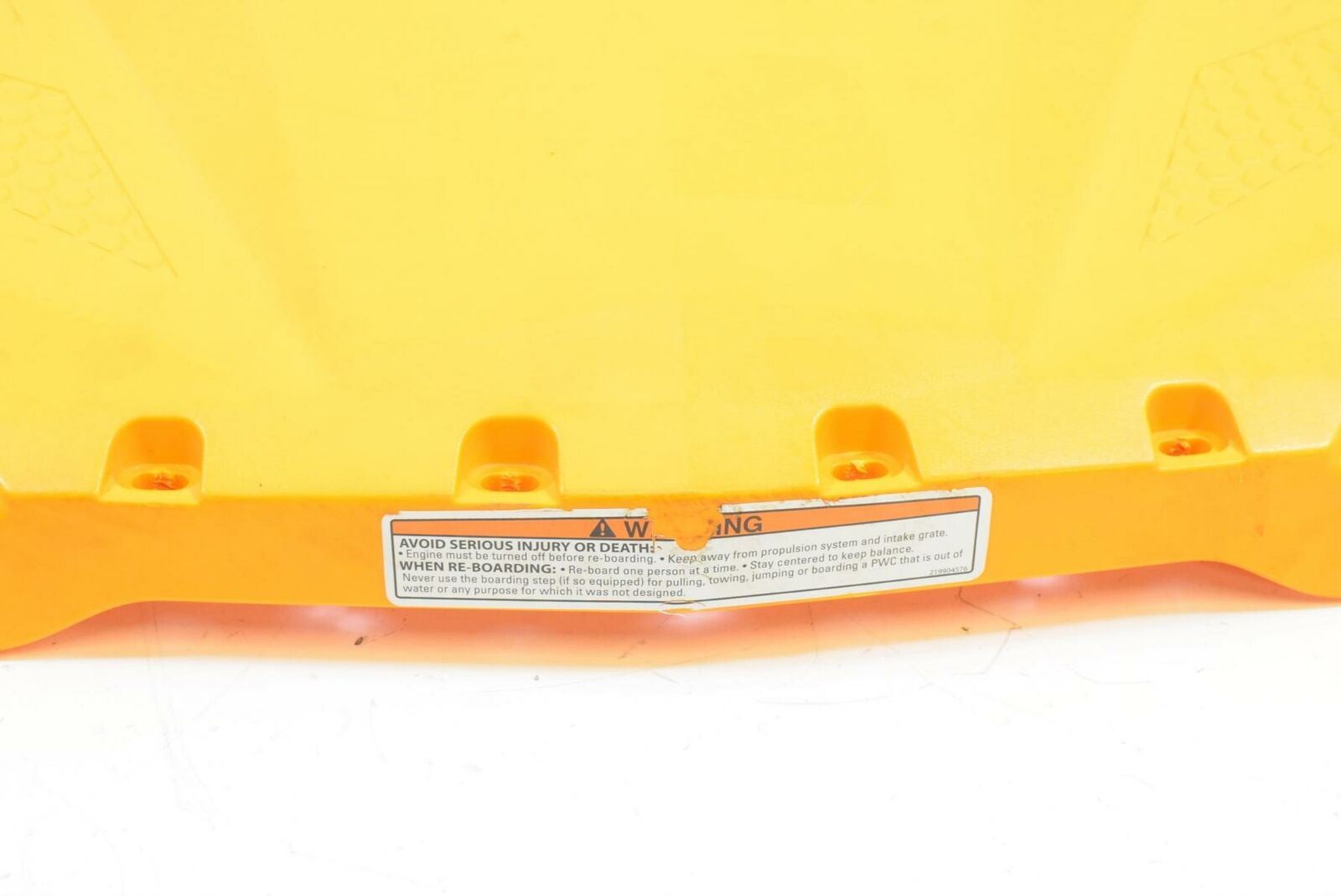 2015 Sea-Doo SPARK 900 HO ACE Rear Upper Main Fairing Cover ORANGE 291003826 {{ shop.shopifyCountryName }} - Mototech271
