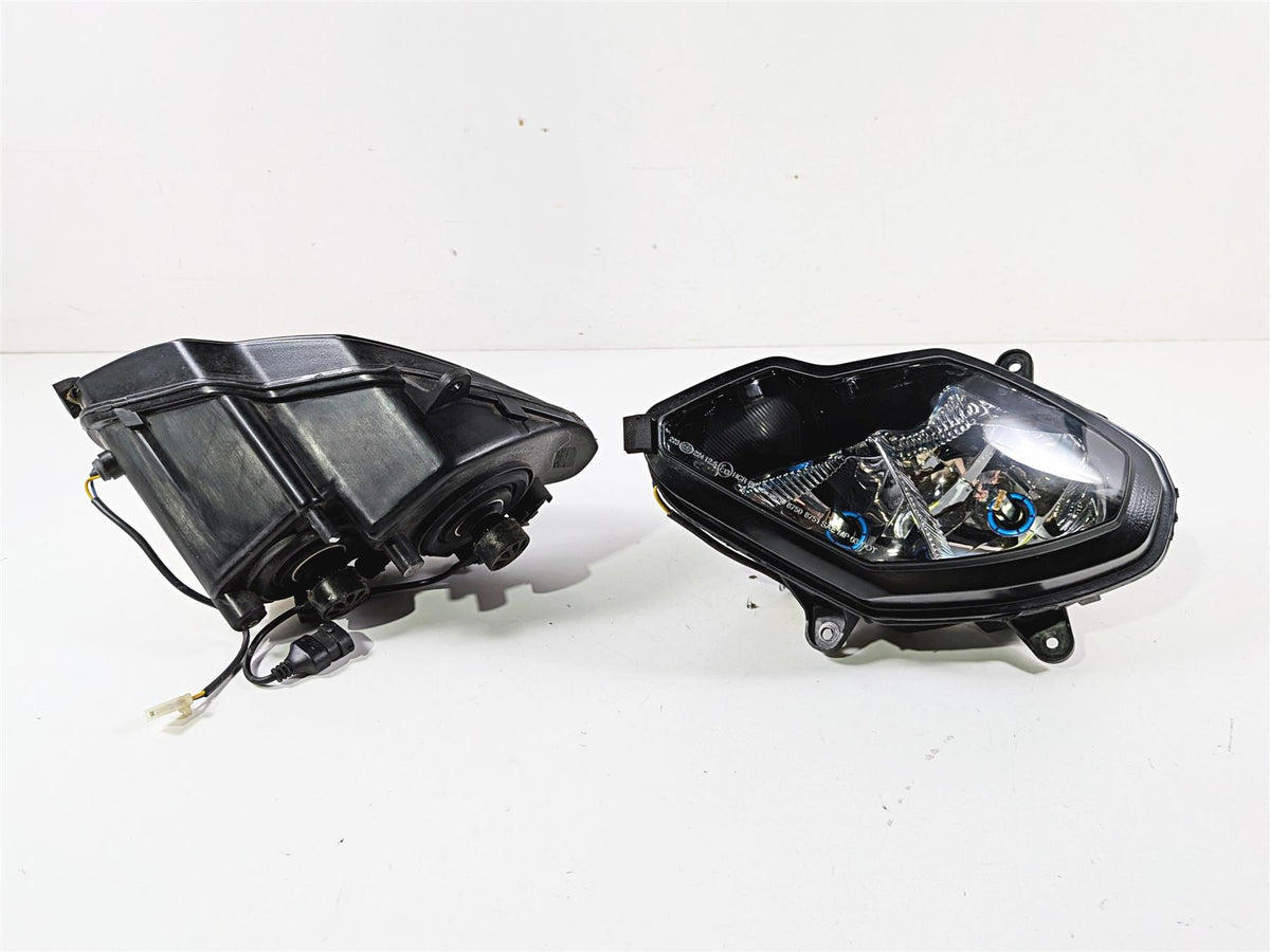 2008 Aprilia RSVR 1000 Factory Headlight Head Light Lamp Set AP8127152 AP8127283 {{ shop.shopifyCountryName }} - Mototech271