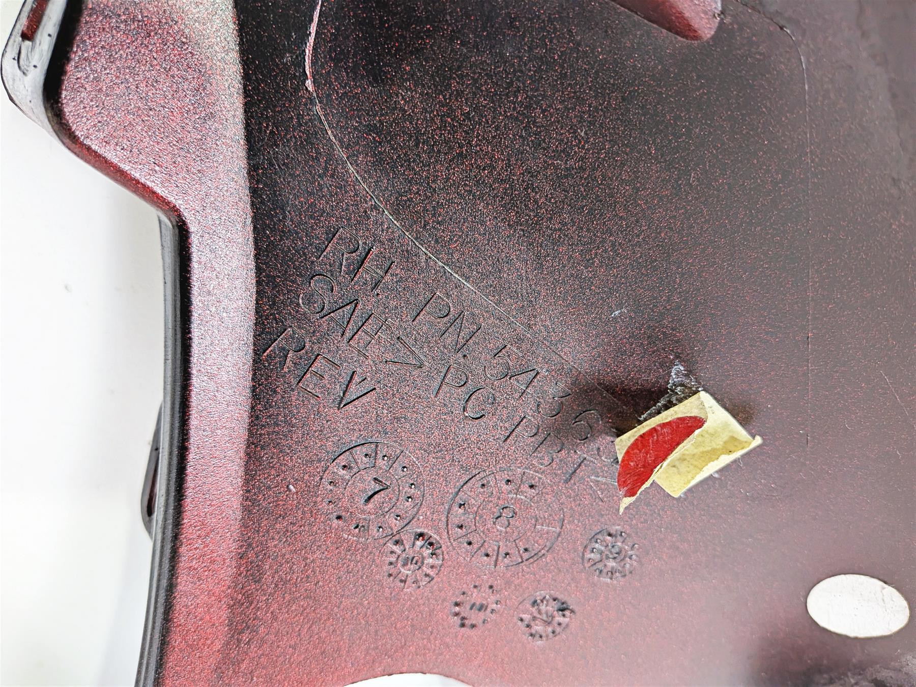 2013 Victory Vision Tour Front Red Left Right Side Cover Fairing Set 5436323 {{ shop.shopifyCountryName }} - Mototech271