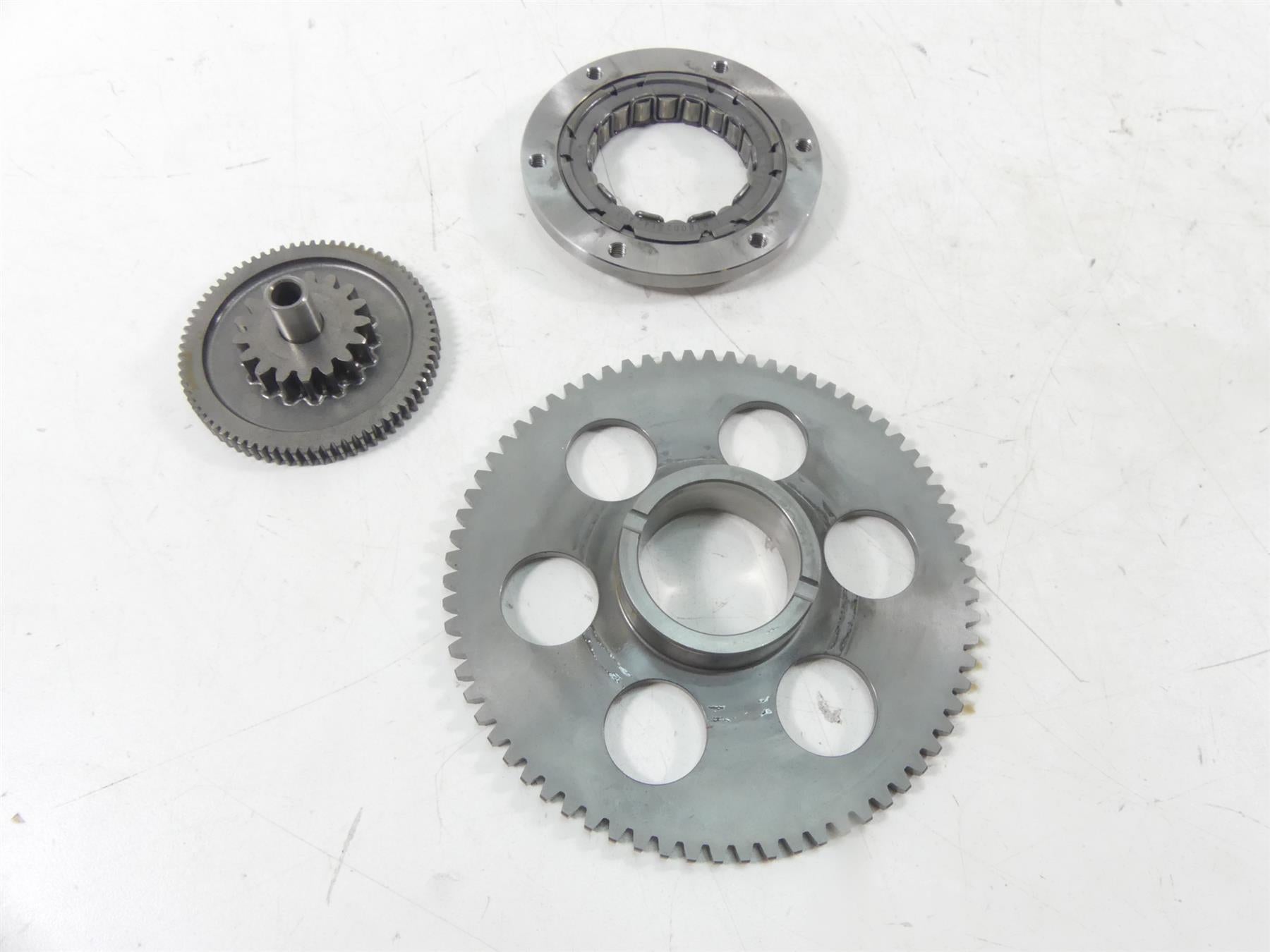 2019 Triumph Street Triple 765R Starter Clutch Gear Set T1220567 {{ shop.shopifyCountryName }} - Mototech271