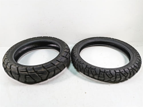 Used Motorcycle Tire Set Dunlop Trailmax Mission 1507017 1108019 | Mototech271