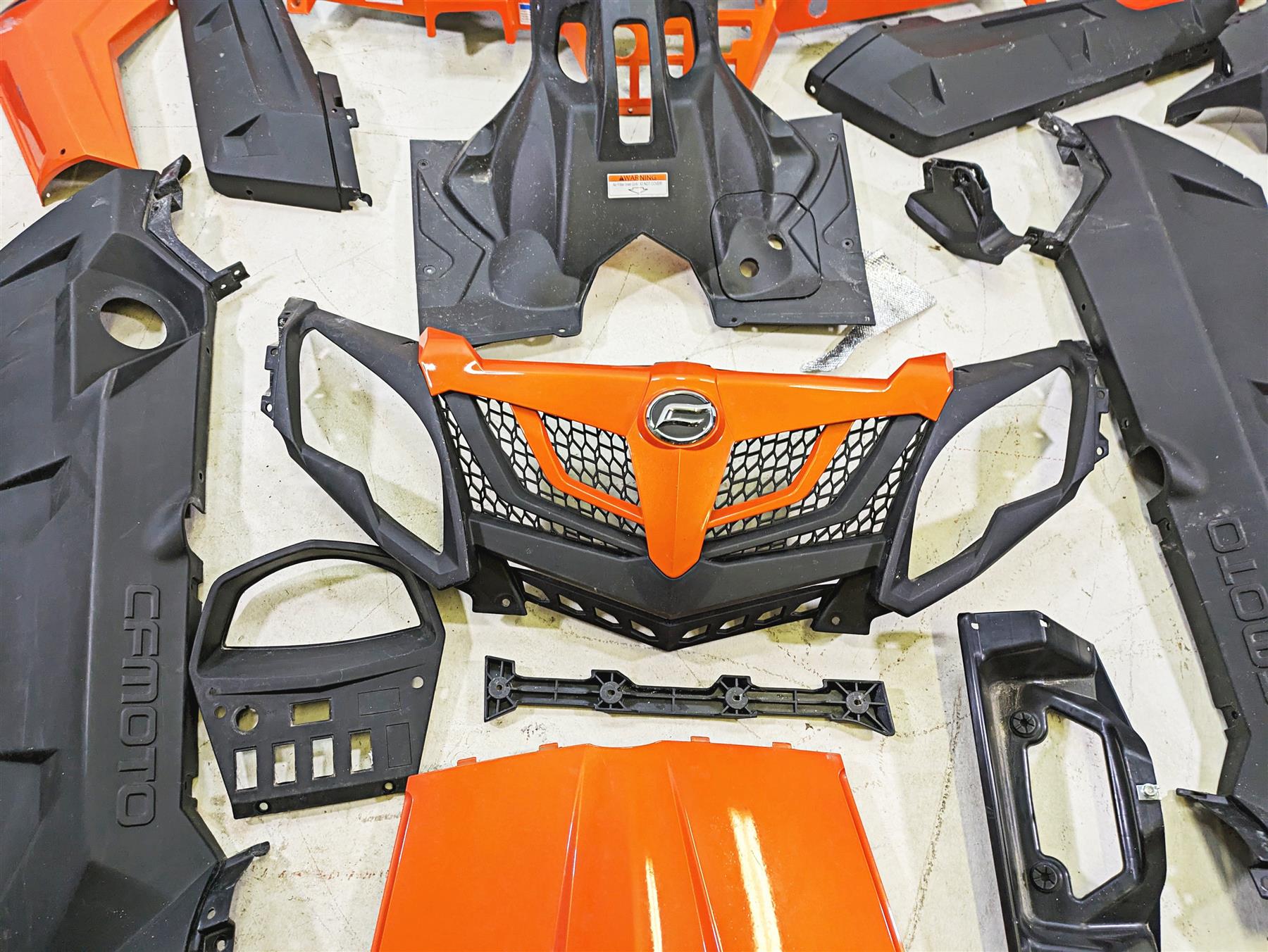 2021 CFMoto Zforce 500 Trail Fender Fairing Cover Set Lava Orange 7000-042611 {{ shop.shopifyCountryName }} - Mototech271