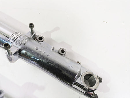 2007 Harley Touring FLHRSE CVO Road King Chrome Front Fork Leg Set 41mm 46240-02 {{ shop.shopifyCountryName }} - Mototech271