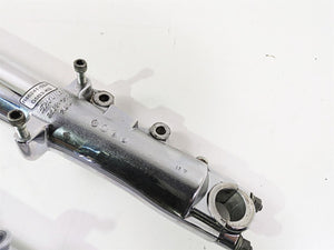 2007 Harley Touring FLHRSE CVO Road King Chrome Front Fork Leg Set 41mm 46240-02