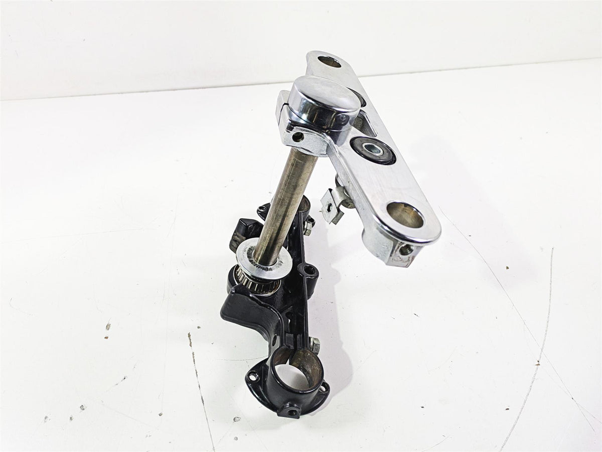 2004 Harley Softail FLSTF Fat Boy Upper & Lower Triple Tree 45456-86B 45605-00A {{ shop.shopifyCountryName }} - Mototech271