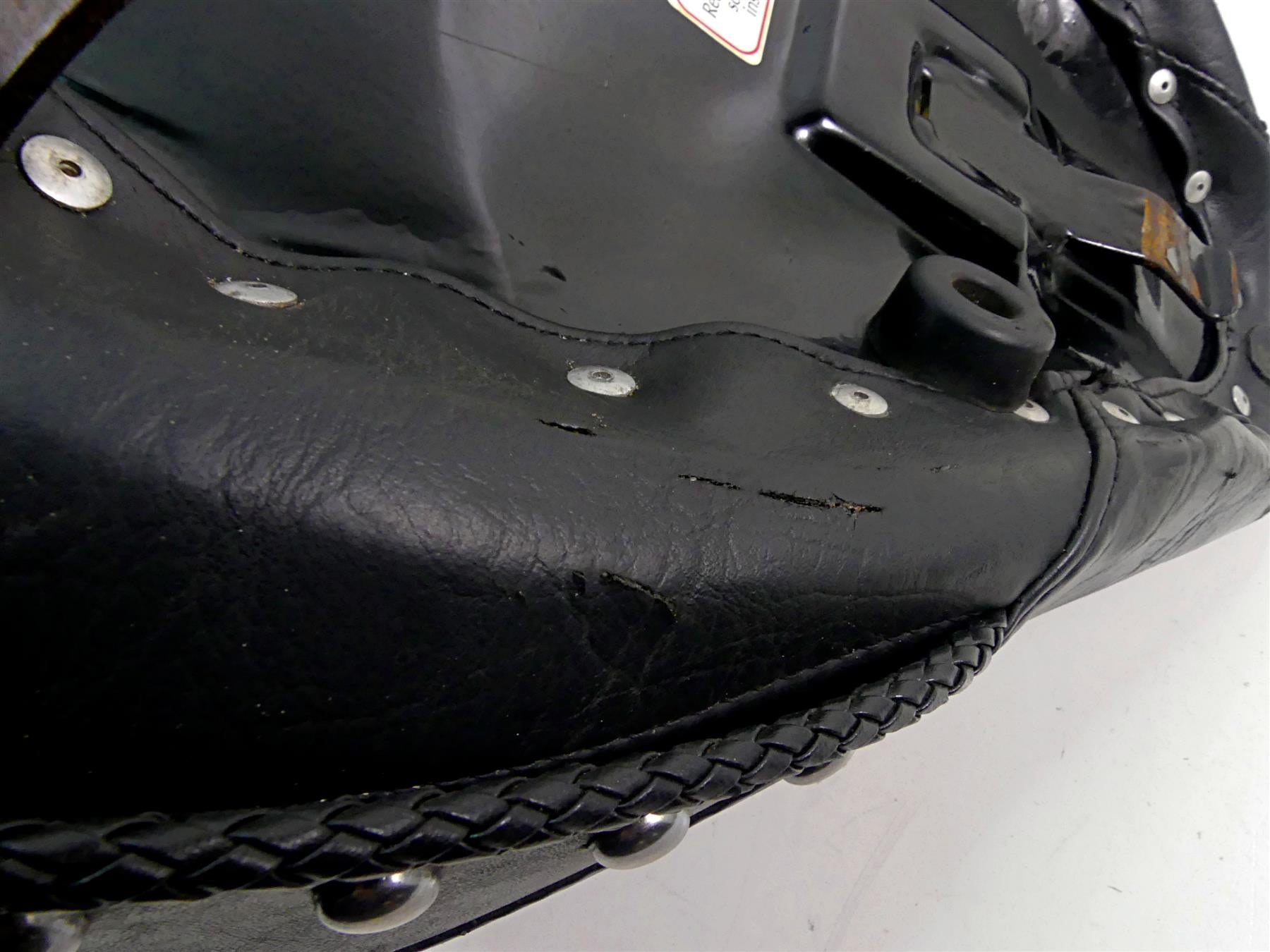 2002 Harley FLSTCI Softail Heritage Mustang 17" Wide Studded Seat Set 75094 {{ shop.shopifyCountryName }} - Mototech271