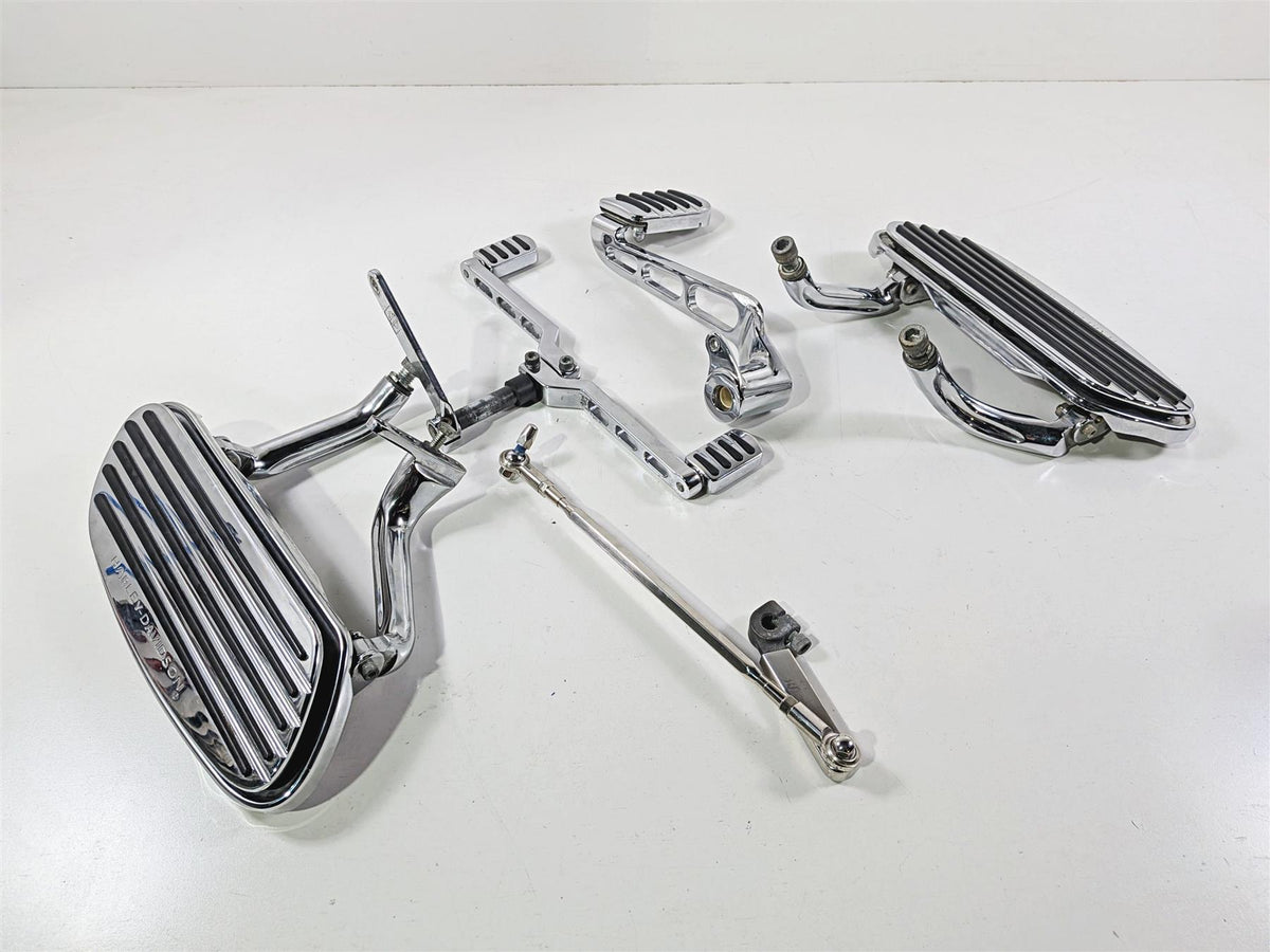 2006 Harley Touring FLHTCU SE CVO Electra Glide Left Floorboard Set 51055-04-Mototech271