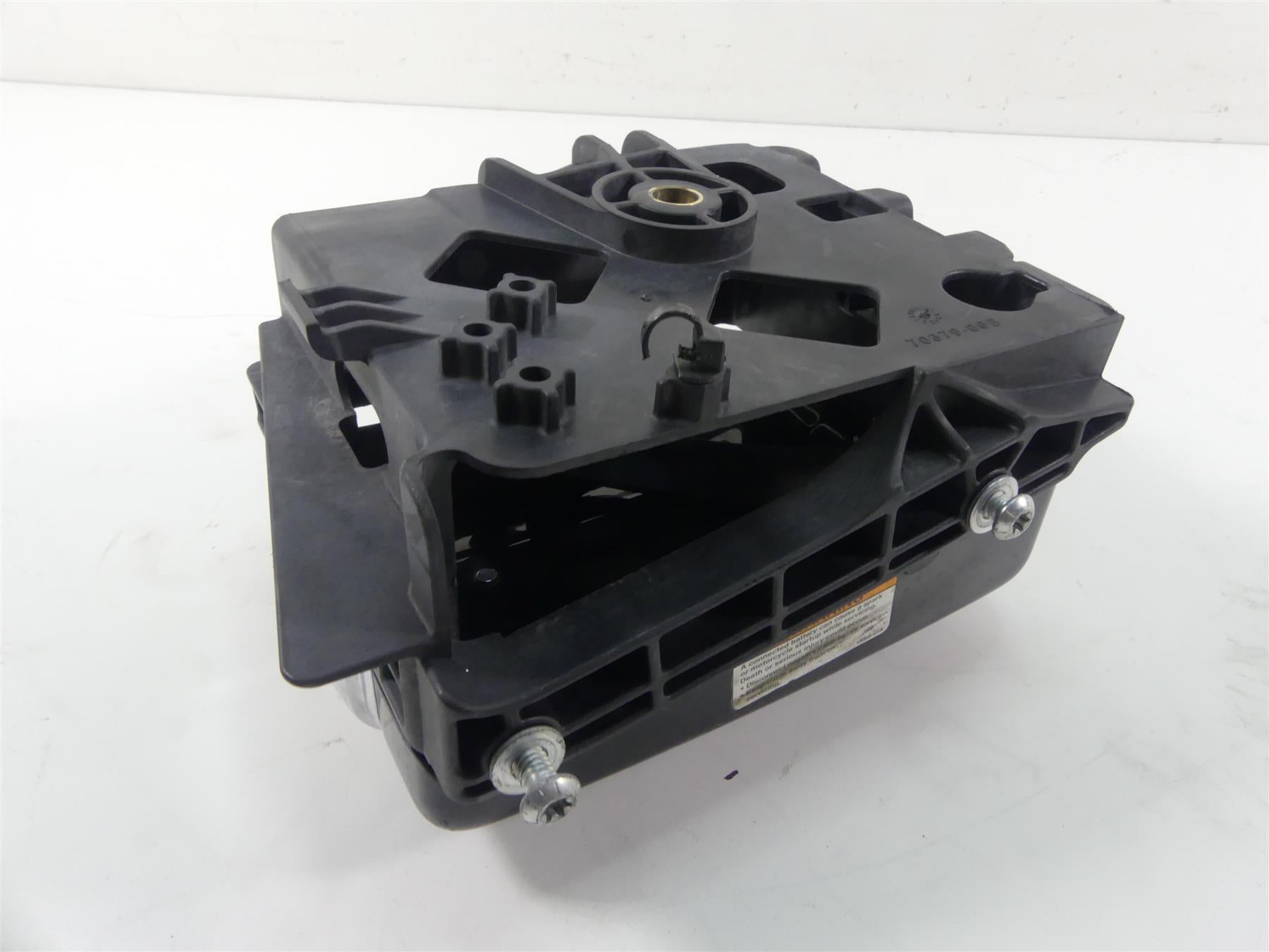 2013 Harley FXDWG Dyna Wide Glide Right Battery Tray & Cover 70379-06B 66366-06 {{ shop.shopifyCountryName }} - Mototech271