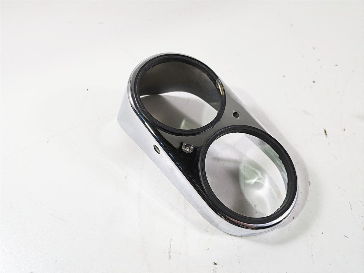 2003 Harley Dyna FXDL Low Rider 100TH Chrome Gauge Speedo Tacho Housing 67185-95 {{ shop.shopifyCountryName }} - Mototech271