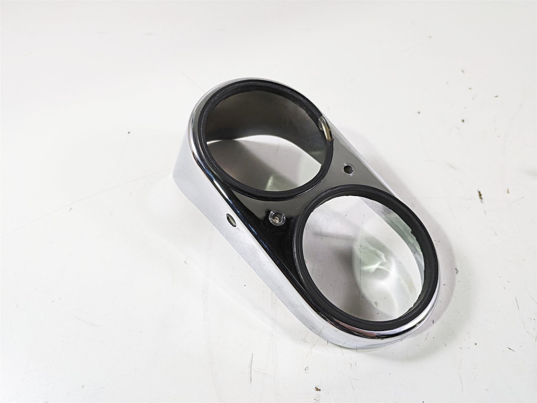 2003 Harley Dyna FXDL Low Rider 100TH Chrome Gauge Speedo Tacho Housing 67185-95 {{ shop.shopifyCountryName }} - Mototech271