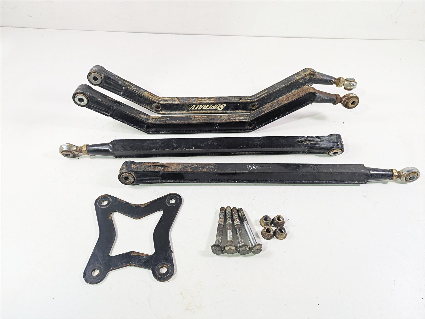 2018 Polaris RZR XP 1000 Trail Rock SuperATV High Clearance Radius Arms RA01-003 {{ shop.shopifyCountryName }} - Mototech271