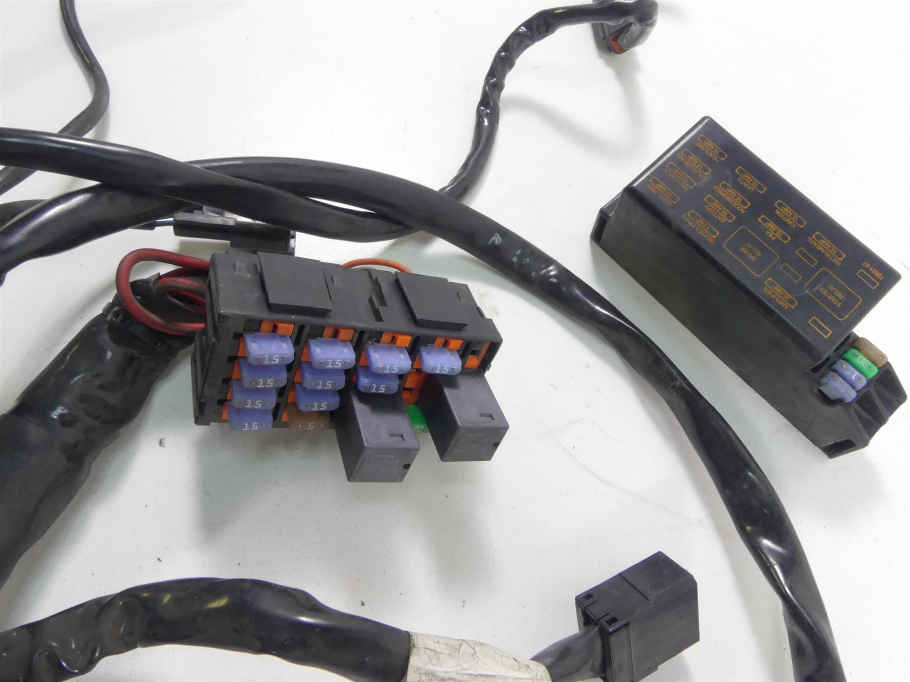 2007 Harley FLHTCU SE CVO Electra Glide Main Wiring Harness Loom No Cut 70992-07 {{ shop.shopifyCountryName }} - Mototech271