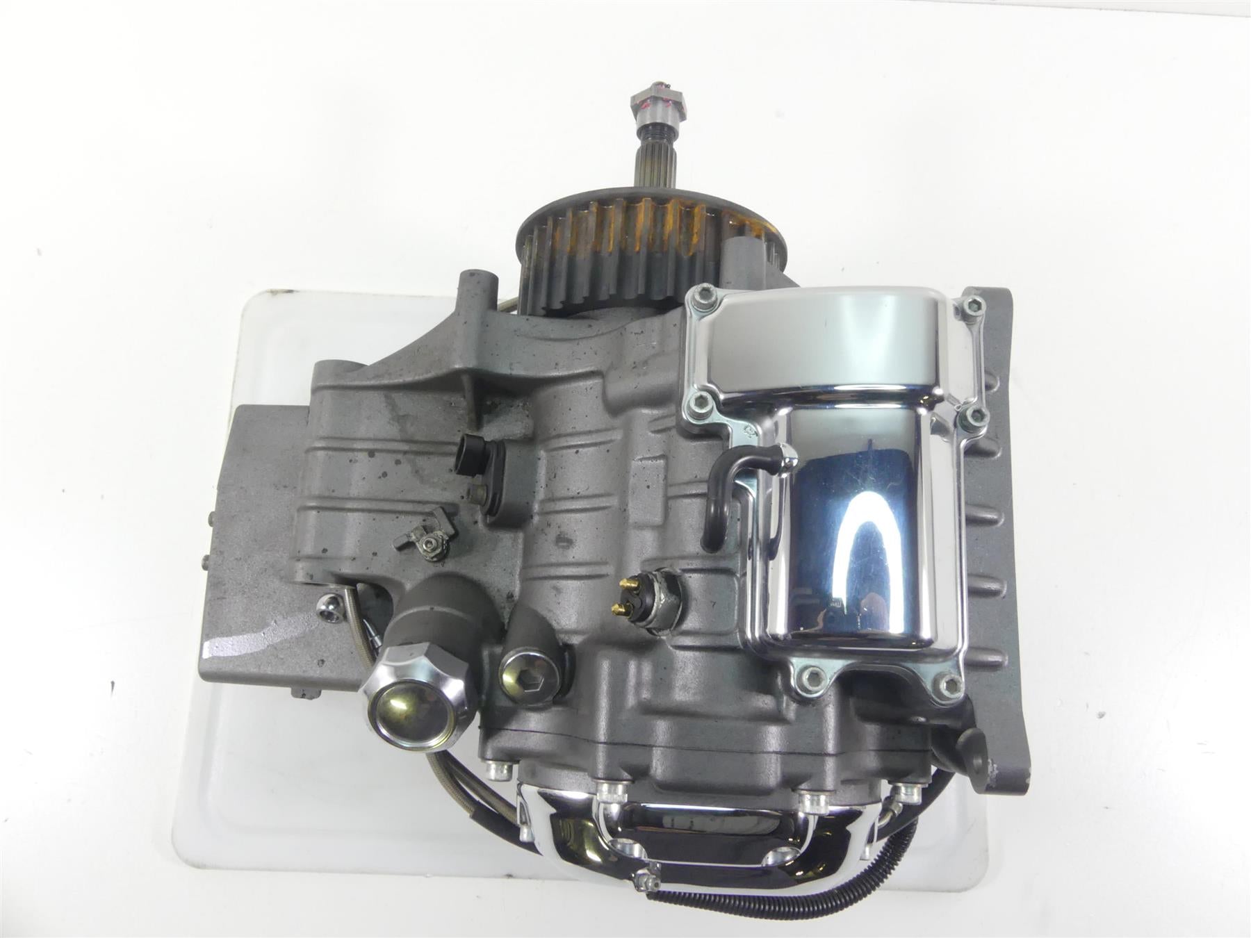 2009 Harley FLHTCU SE4 CVO E-Glide 6-Speed Transmission Gear Box 29K 33164-08A {{ shop.shopifyCountryName }} - Mototech271
