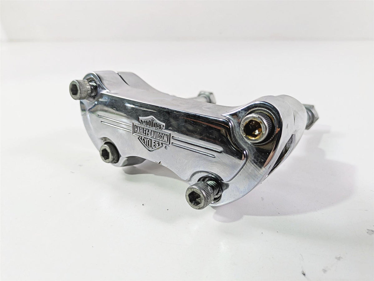 2016 Harley FXDF Dyna Fat Bob Handlebar Riser Holder Clamps Chrome 56568-86 {{ shop.shopifyCountryName }} - Mototech271