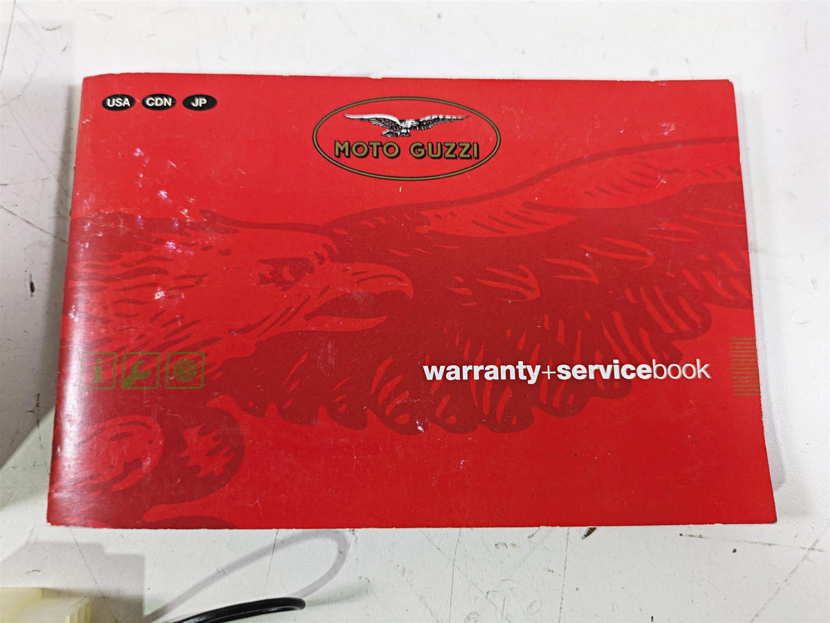 2014 Moto Guzzi California 1400 Touring Owners Manual Use + Maintenance Book {{ shop.shopifyCountryName }} - Mototech271