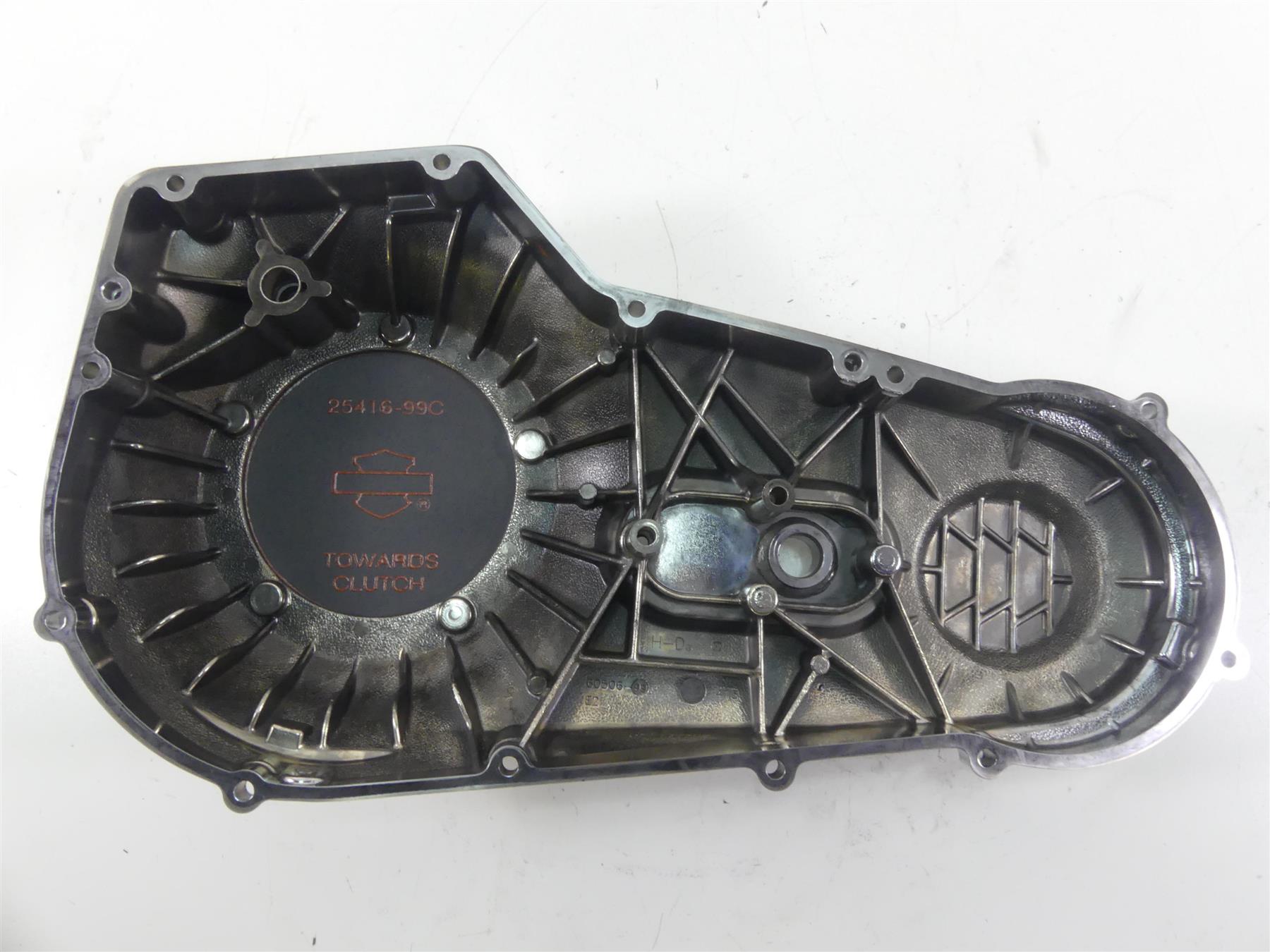 2005 Harley Dyna FXDLI Low Rider Outer Primary Drive Clutch Cover 60506-99 {{ shop.shopifyCountryName }} - Mototech271