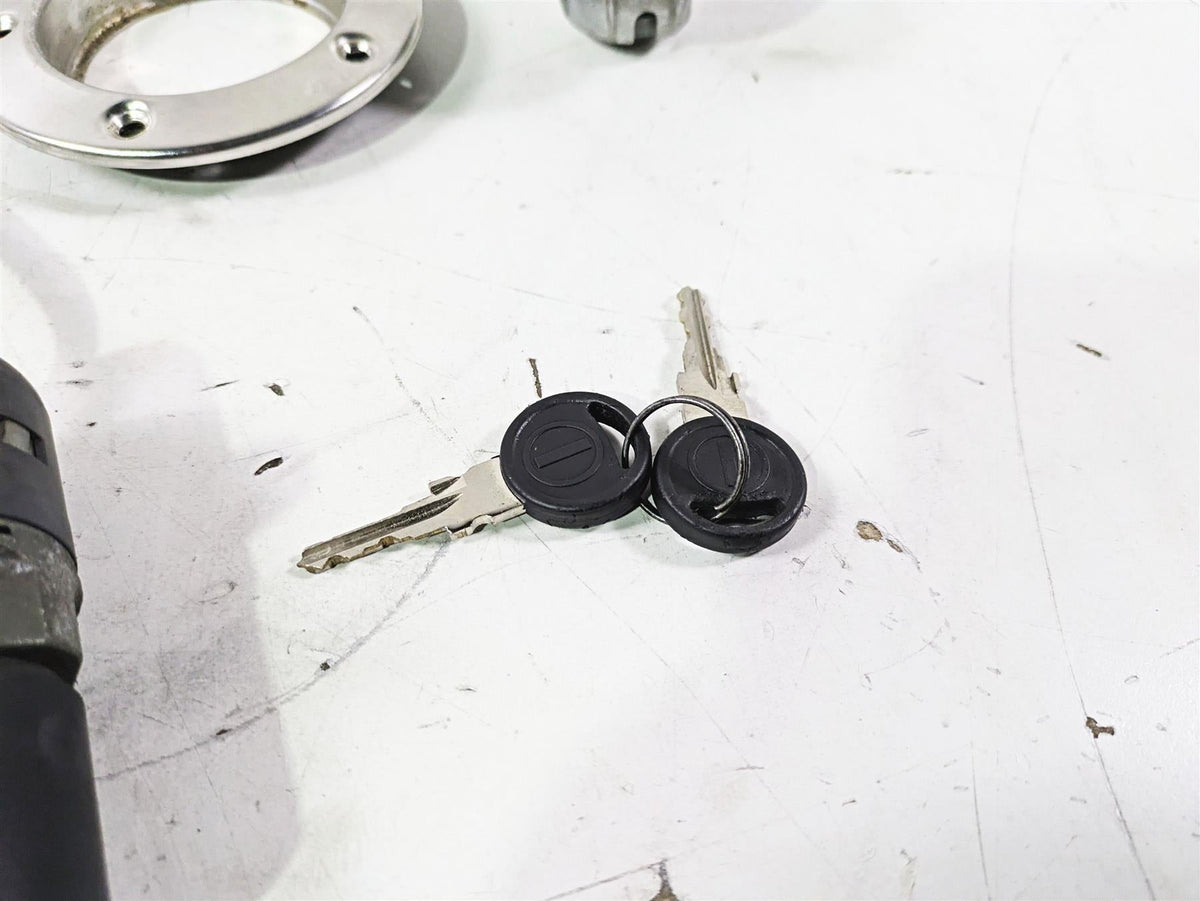 1998 Moto Guzzi California 1100 EV Ignition Switch Key Lock Cap Set GU03736801 {{ shop.shopifyCountryName }} - Mototech271