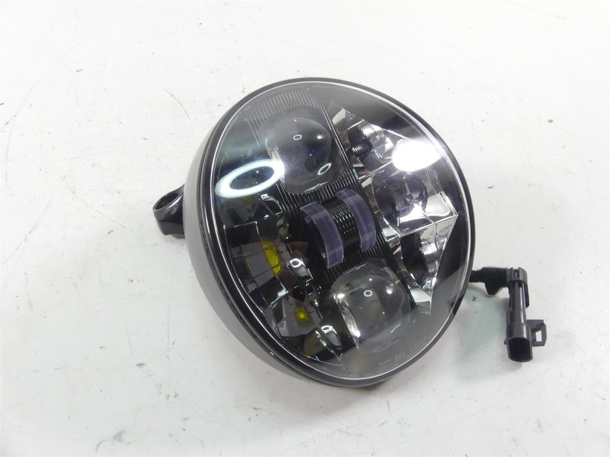 2012 Harley VRSCF Muscle Rod Aftermarket Led Headlight Head Light Lamp {{ shop.shopifyCountryName }} - Mototech271