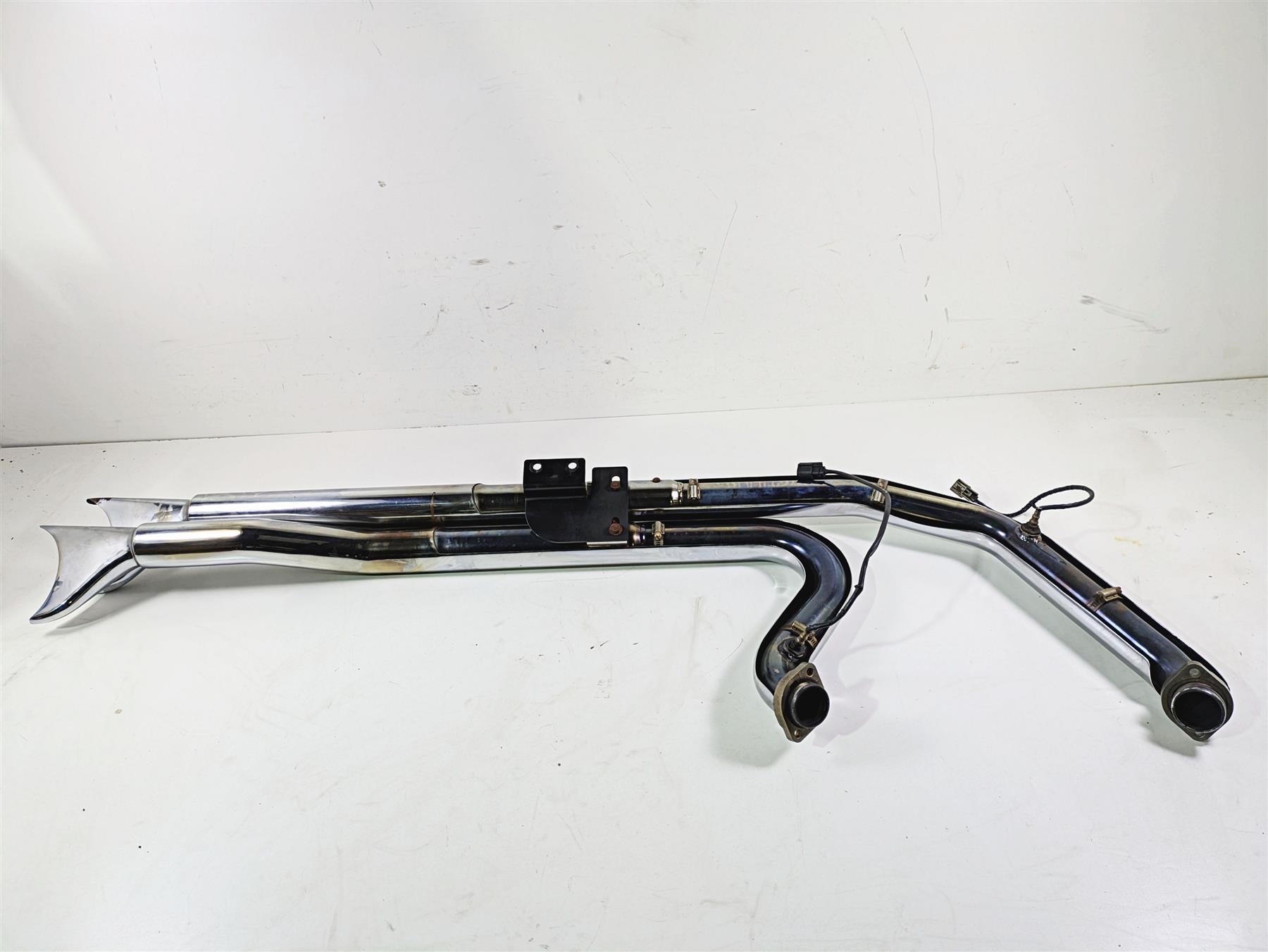 2014 Harley FLS Softail Slim Samson Legend Fishtail Longhorn Exhaust Set S3-911 {{ shop.shopifyCountryName }} - Mototech271