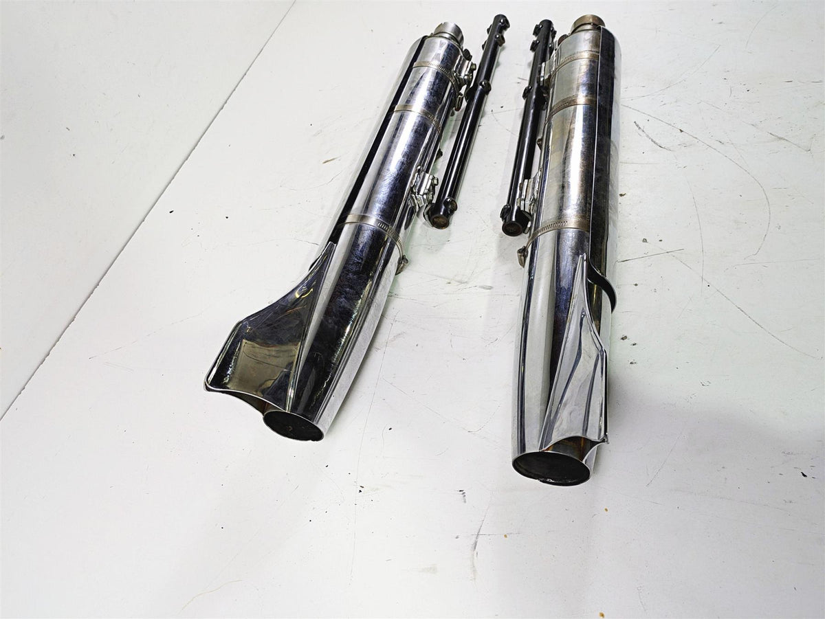 2005 Harley Softail FLSTSCI Heritage Springer Exhaust Pipe Muffler READ 65751-05 {{ shop.shopifyCountryName }} - Mototech271