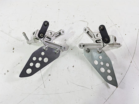 2008 Aprilia RSVR 1000 Factory Front Left Right Foot Peg Set AP8154069 AP8154070 {{ shop.shopifyCountryName }} - Mototech271