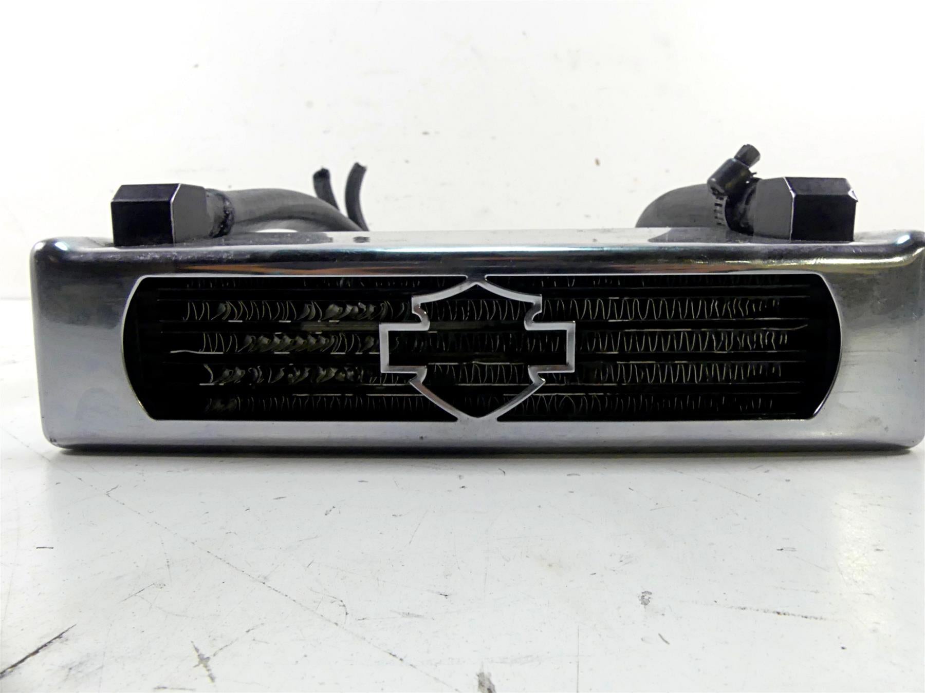 2002 Harley Touring FLHTC Electra Glide Oil Cooler Lines & Hoses & Chrome Cover {{ shop.shopifyCountryName }} - Mototech271