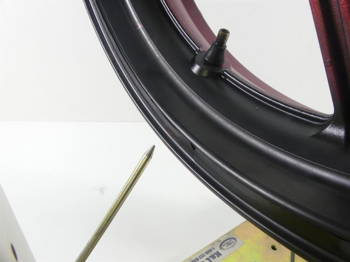 2008 Kawasaki ZX6R ZX6 R Ninja Front Straight Wheel Rim 17x3.5 41073-0129-R2 {{ shop.shopifyCountryName }} - Mototech271