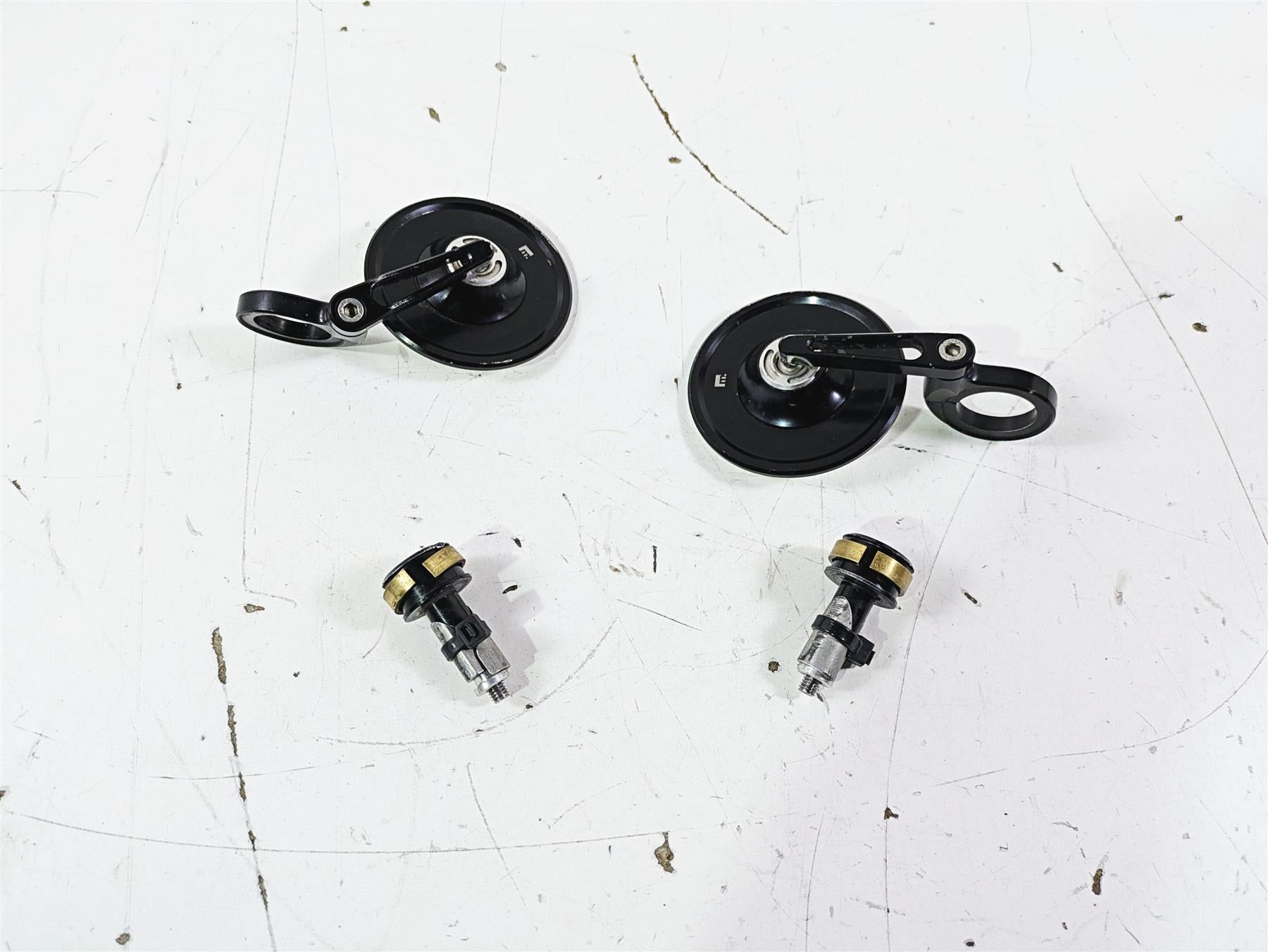 2017 Ducati Monster 1200 S Motogadged End Bar Round Mirror Set 68450 | Mototech271