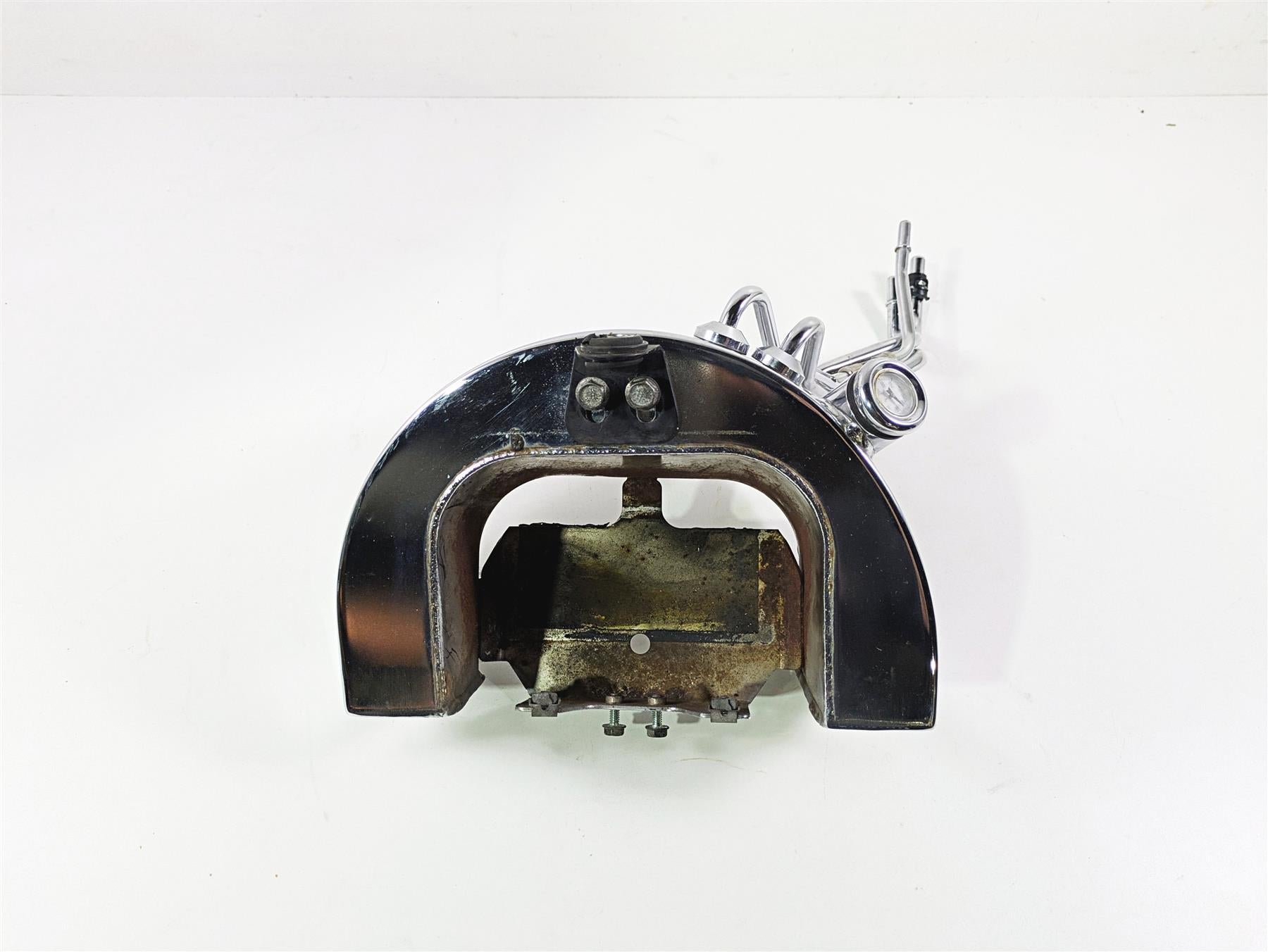 2004 Harley Softail FXSTDI Deuce Chrome Oil Tank Reservoir 62498-00A {{ shop.shopifyCountryName }} - Mototech271