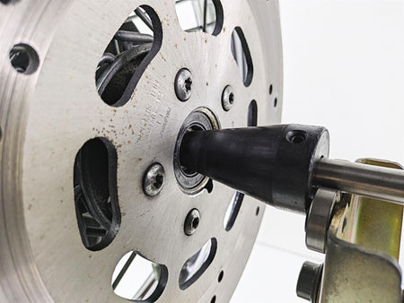 1992 Harley FLSTC Softail Heritage 16x3 Front Wheel Spoke Rim + Cover 43005-86 {{ shop.shopifyCountryName }} - Mototech271