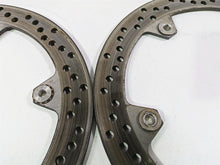 Load image into Gallery viewer, 2017 BMW R1200 GS K50 Front Brake Disc Rotor Set 305Mm 34118526566
