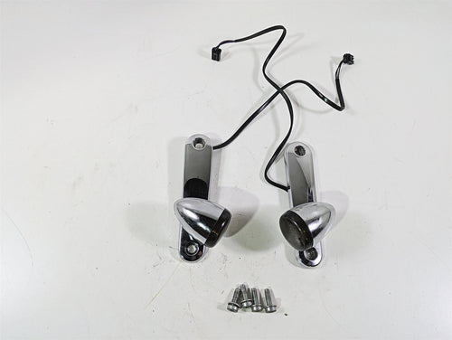 2010 Harley Touring FLHX Street Glide Front Blinker & Mounts 69278-06 69279-06 | Mototech271