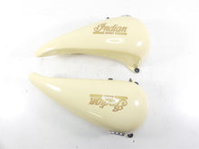Load image into Gallery viewer, 2001 Indian Centennial Scout Cream Fuel Gas Petrol Tank Set -Read 89-134 | Mototech271
