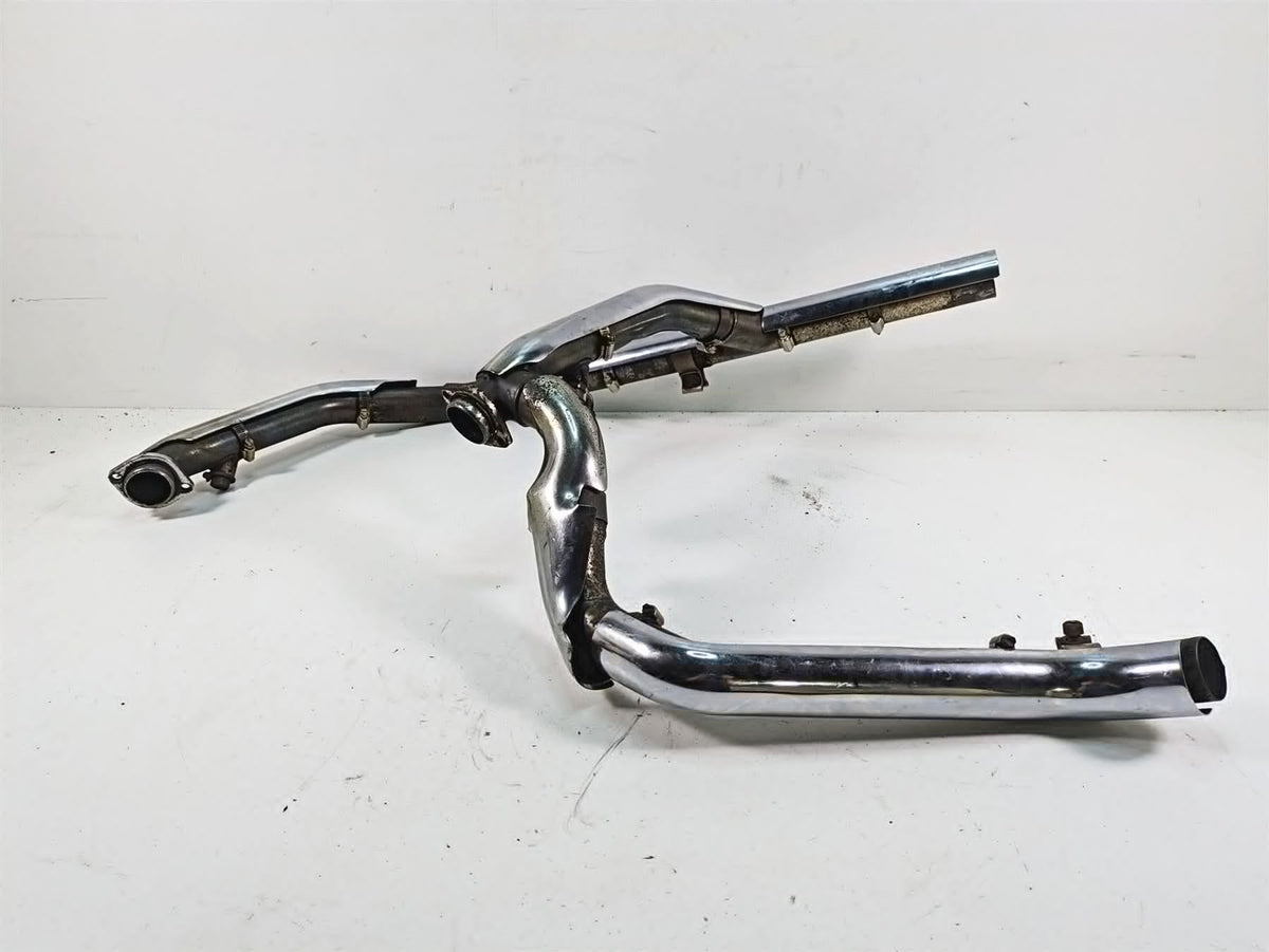 2005 Harley Touring FLHTCUI Electra Glide Oem Exhaust Header Pipe Set 65626-98C {{ shop.shopifyCountryName }} - Mototech271