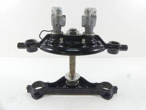 2006 Harley Touring FLHTCU SE CVO Upper & Lower Triple Tree + Riser Set 45446-87