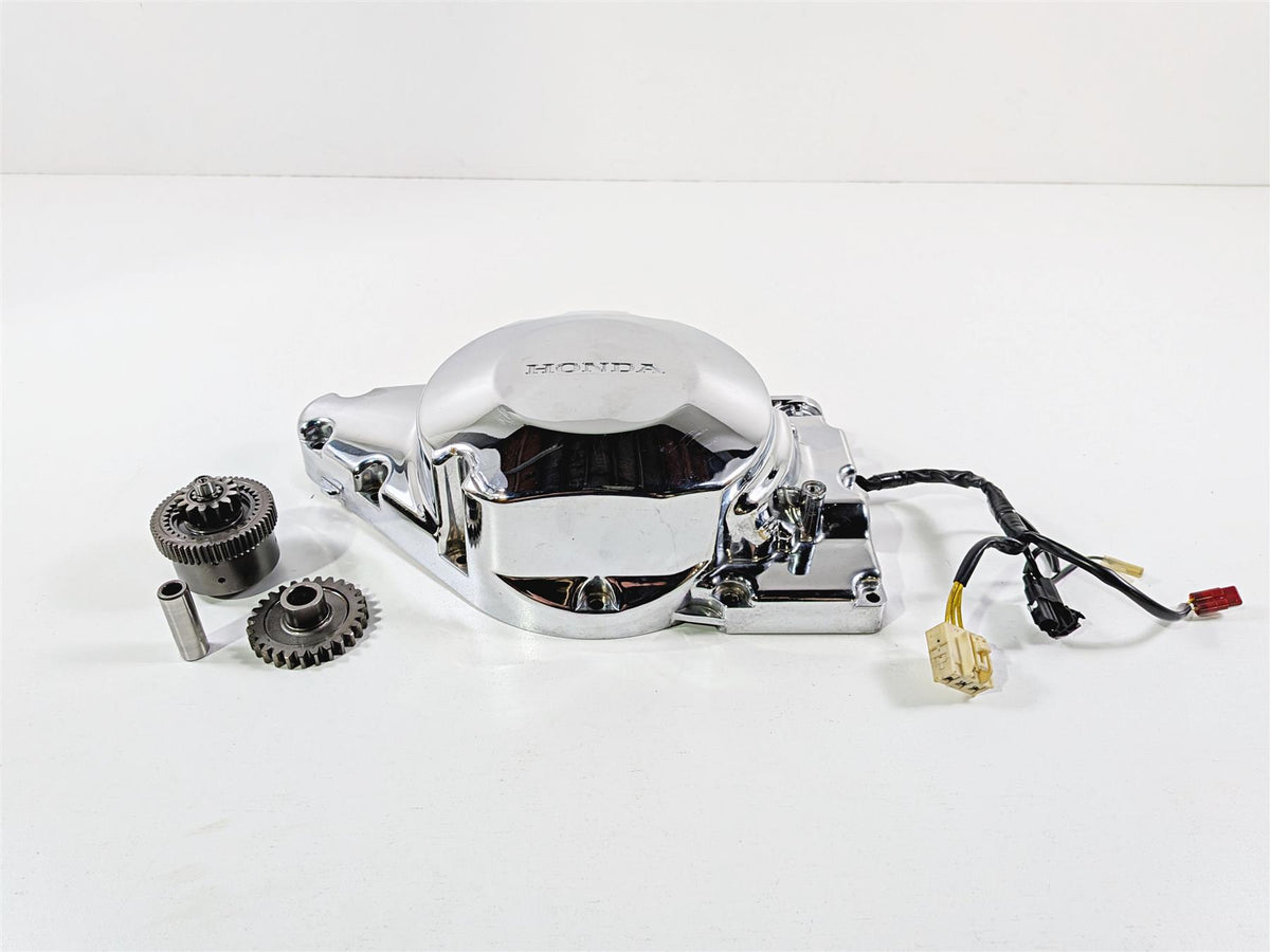 2010 Honda VT1300 CR Stateline Stator Alternator & Chrome Cover 31120-MFR-671 {{ shop.shopifyCountryName }} - Mototech271