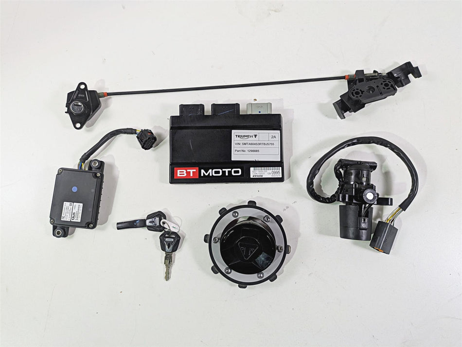 2024 Triumph Street Triple 765 R BT Moto Cdi & Ignition Switch Key Set T1298885 {{ shop.shopifyCountryName }} - Mototech271